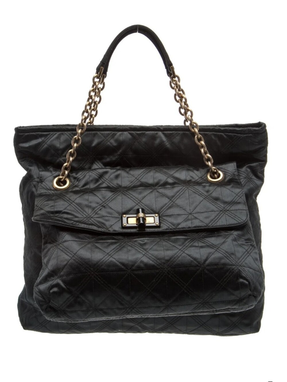 Lanvin Authentic Satin Shoulder Bag